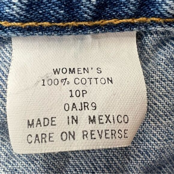 L.L. Bean Denim Jeans Relaxed Fit Medium Wash Blue Vintage 10P - Picture 5 of 6